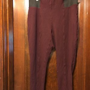 Maurice’s Burgandy Leggings